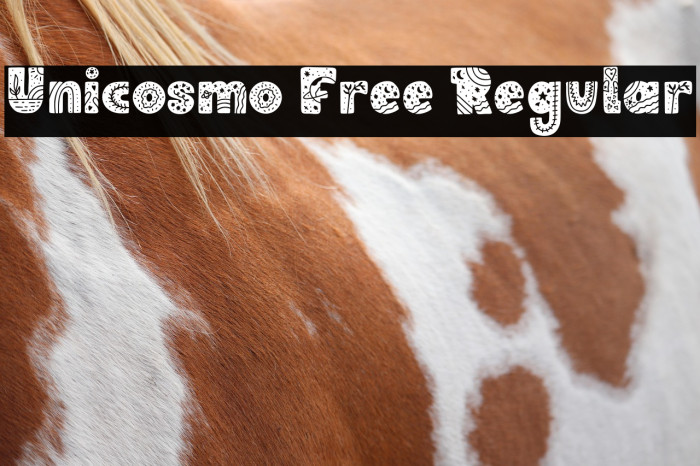 Unicosmo Free Regular Example 2