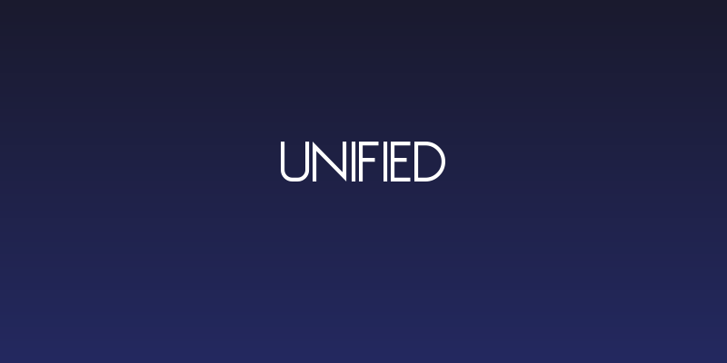 Unified Social Header