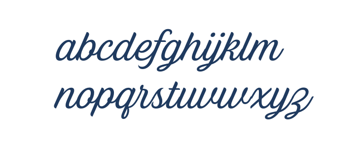 Unifier Script PERSONAL USE Regular Lowercase