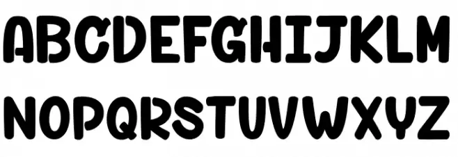 Uniflex_PersonalUseOnly Font Litere mari