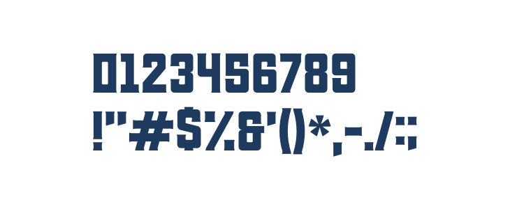 Uniform Bold Bold Other Characters