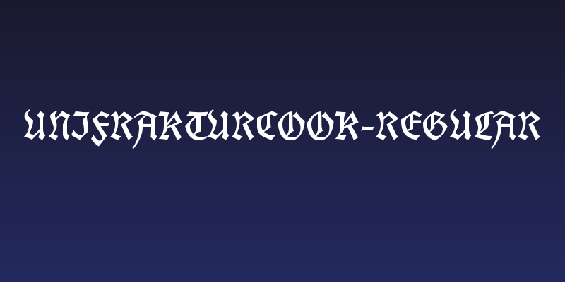 UnifrakturCook-Regular Social Header