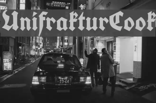 UnifrakturCook Fuentes examples