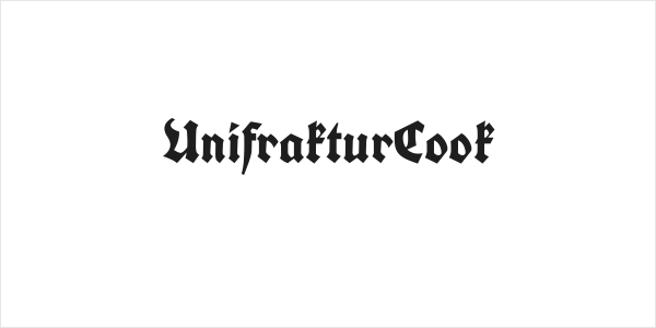 UnifrakturCook Logo