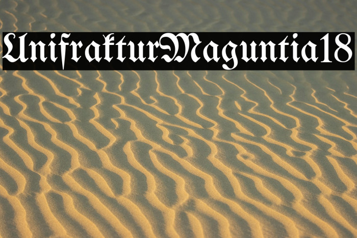 UnifrakturMaguntia18 Example 1