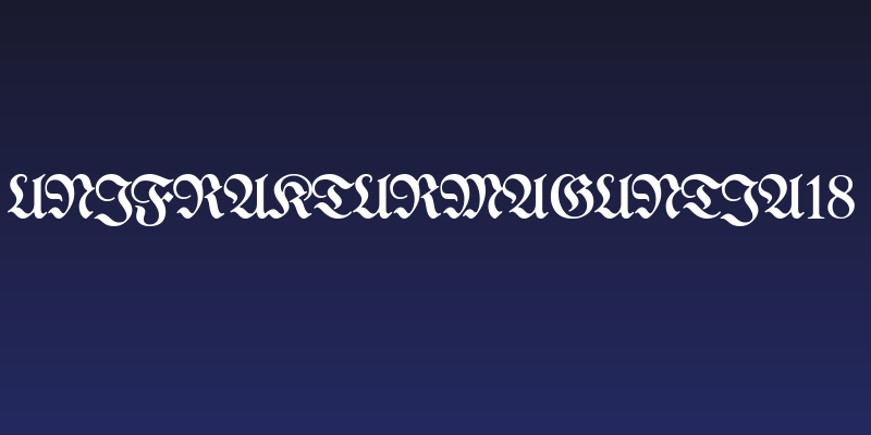 UnifrakturMaguntia18 Social Header