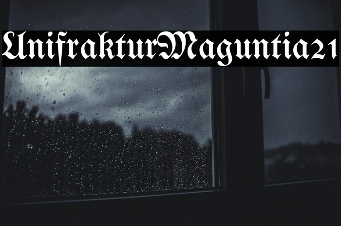 UnifrakturMaguntia21 Example 1