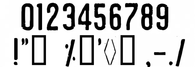 Union Agrochem Charkrapetch Font OTHER CHARS