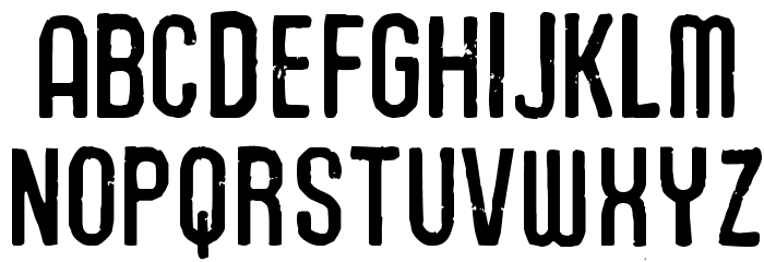 Union Agrochem Charkrapetch Font LOWERCASE