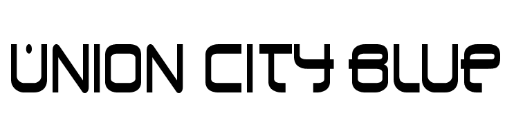 Union City Blue  Free Fonts Download