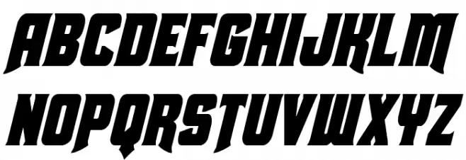 Union Gray Condensed Italic Fuentes MAYÚSCULAS