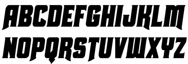 Union Gray Condensed Semi-Italic Fonte MAIÚSCULAS