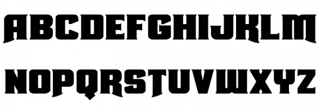 Union Gray Expanded Font Litere mari
