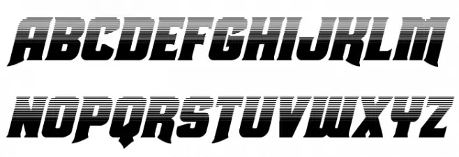 Union Gray Halftone Italic Шрифта ВЕРХНИЙ