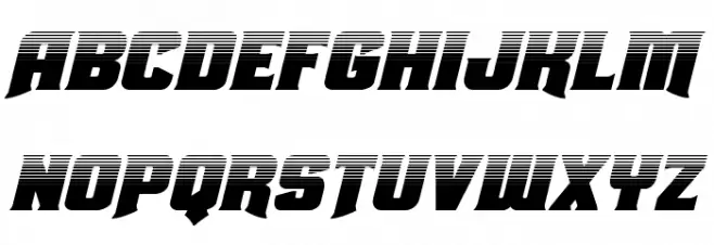 Union Gray Halftone Italic Шрифта строчной
