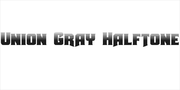 Union Gray Halftone Logo