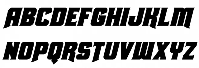 Union Gray Italic Шрифта ВЕРХНИЙ