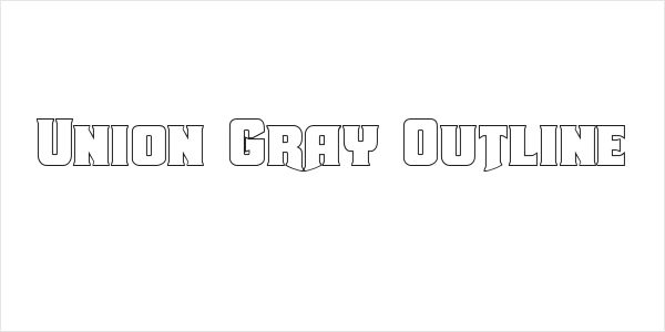 Union Gray Outline Logo