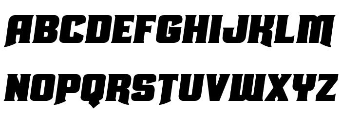 Union Gray Semi-Italic Font LOWERCASE
