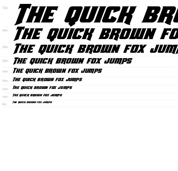 Union Gray Super-Italic Waterfall