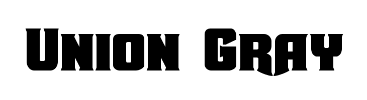 Gray font