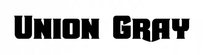 Union Gray  font caratteri gratis