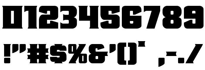 Union Gray Font OTHER CHARS