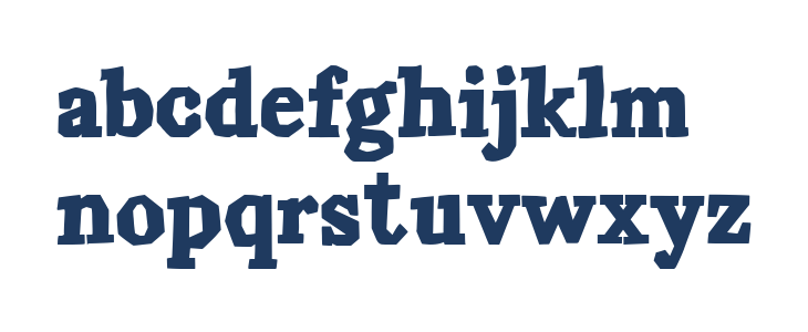 Union Rodeo Regular Lowercase