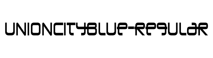 UnionCityBlue-Regular  नि: शुल्क फ़ॉन्ट्स डाउनलोड