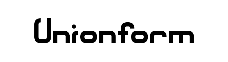 Unionform फ़ॉन्ट