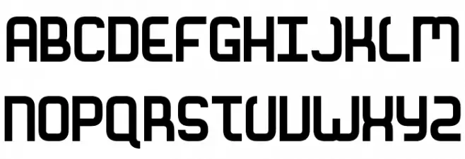 Unionform Шрифта ВЕРХНИЙ