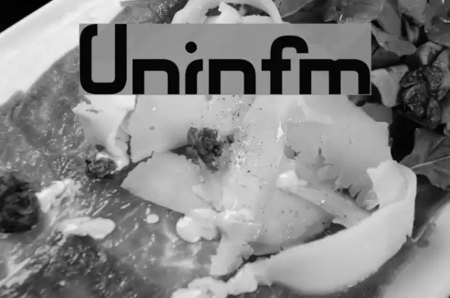 Unionform Fonte examples
