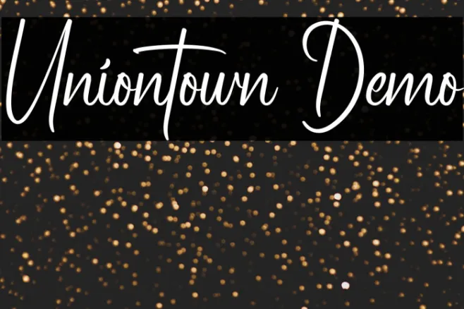 Uniontown Demo Example 1
