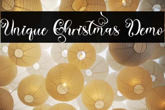 Unique Christmas Demo Example 3