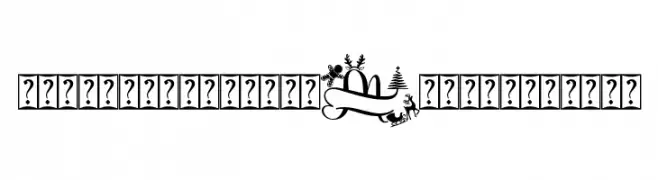 Unique Christmas Monogram Demo नि: शुल्क फ़ॉन्ट्स डाउनलोड