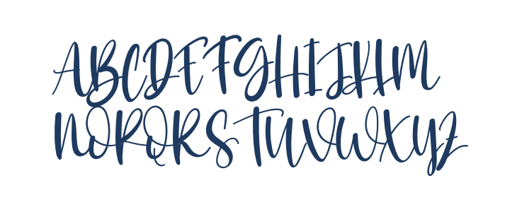 Unique Handmade Uppercase