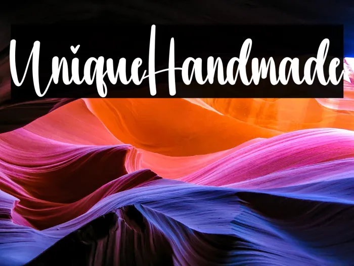 Unique Handmade Example 1