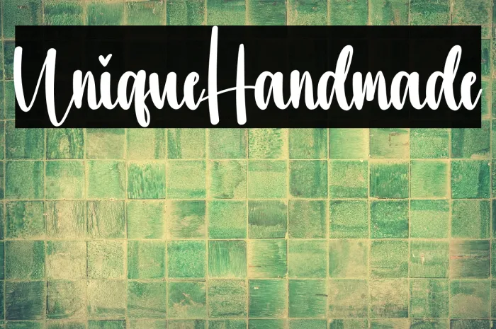 Unique Handmade Example 2