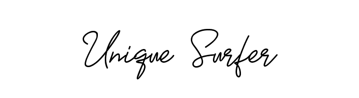 Unique Surfer  Free Fonts Download