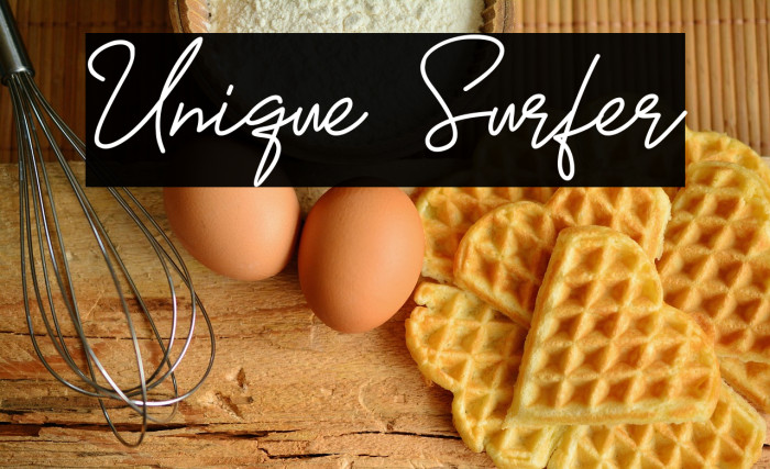 Unique Surfer Example 2
