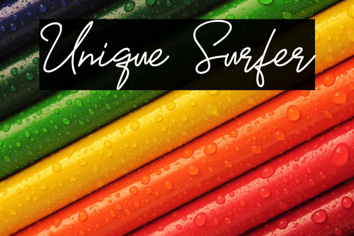 Unique Surfer Example 3
