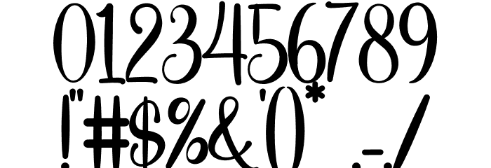 Unique unicorn Script Schriftart Anderer Schreiben