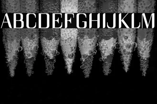 Unique फ़ॉन्ट examples