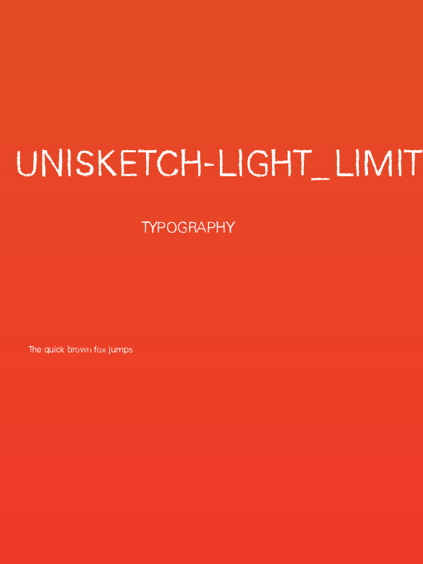 Unisketch-light_limited Light Poster