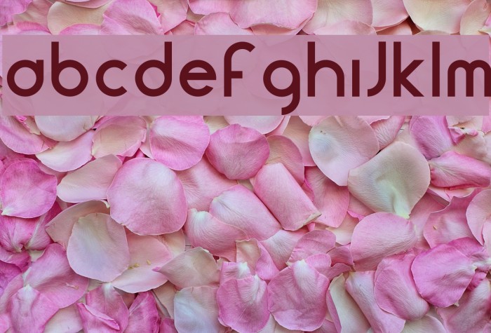 Unisono Lowercase Font examples