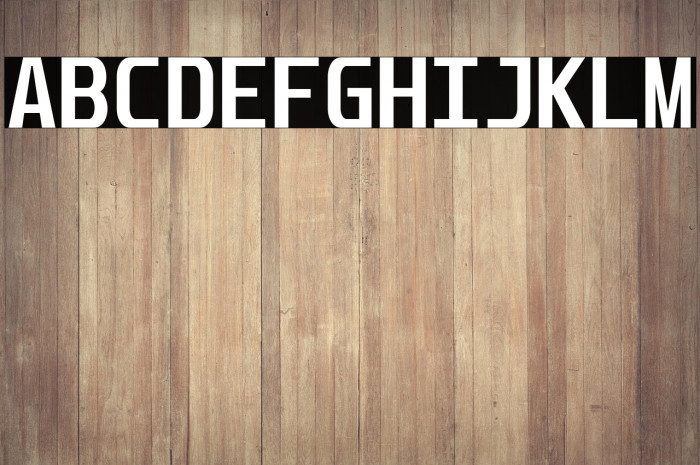 Unispace-Bold Example 1