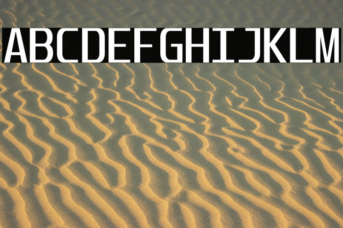 Unispace-Regular Example 3