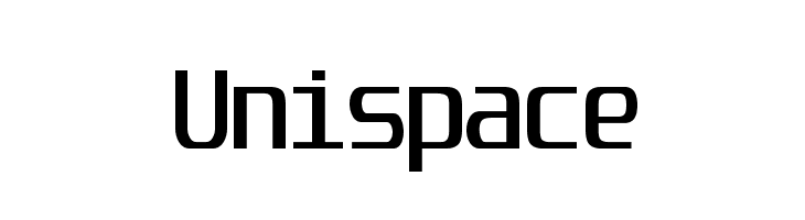 Unispace  नि: शुल्क फ़ॉन्ट्स डाउनलोड