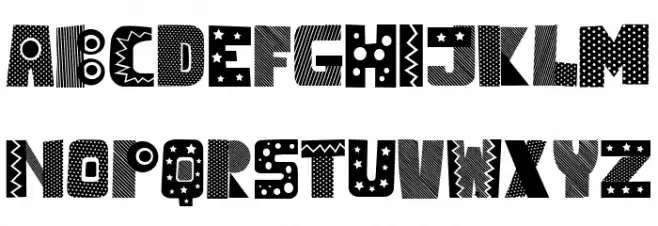 Unitas Regular Schriftart Groß