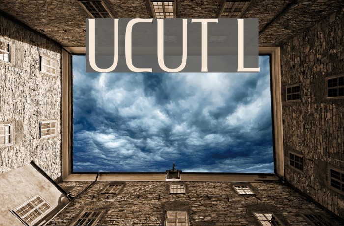 UnitechCondUT Light Font examples